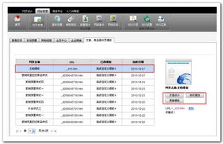 万网网建产品 网页管理助力构建高效网上购物系统